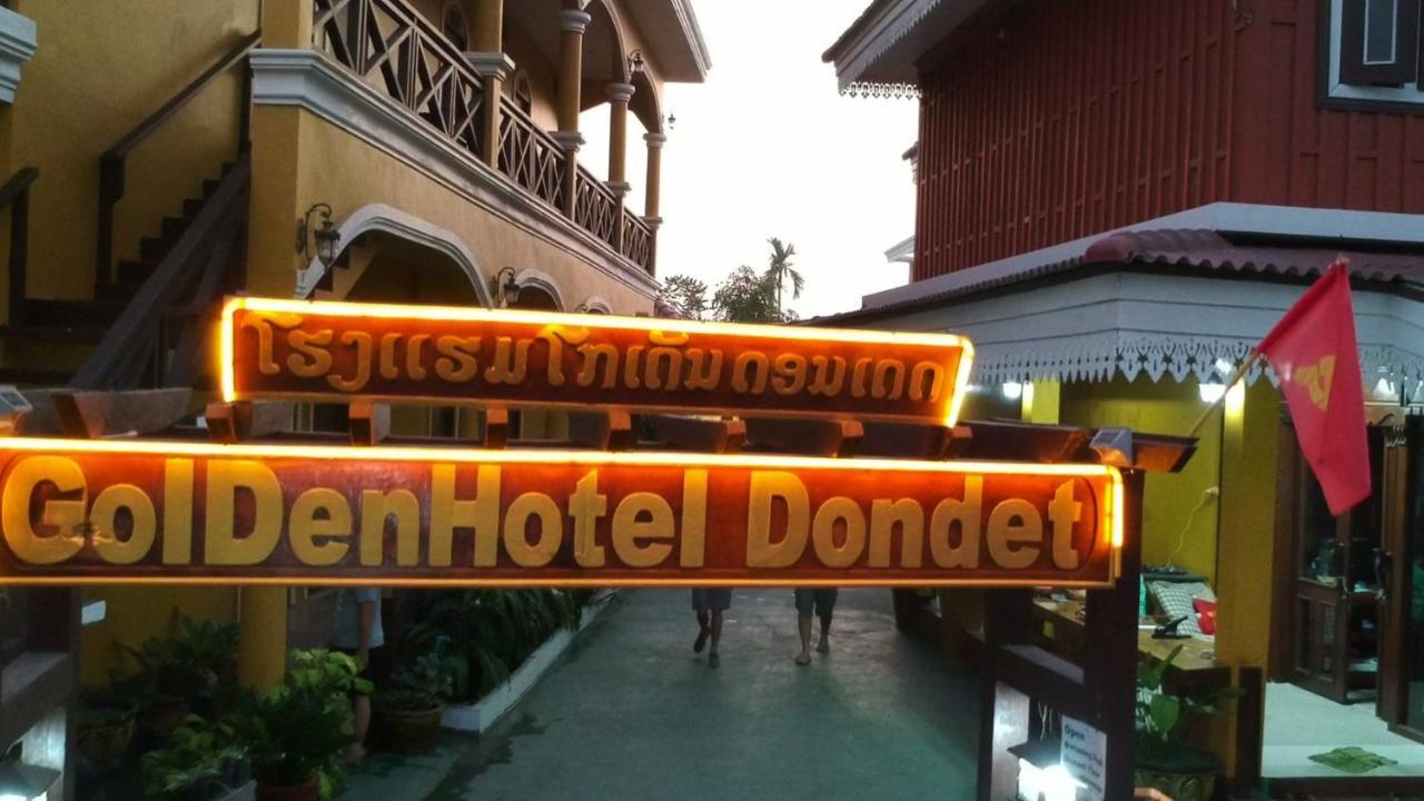 Golden Hotel Dondet Muang Khong Luaran gambar